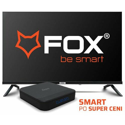 Fox televizor + smart box (TV 32DTV240D + X WAVE TVBox-110) Slike