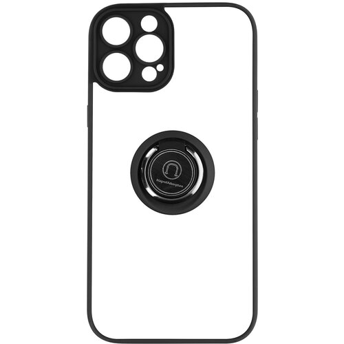 AVIZAR Ovitek za iPhone 14 Pro z držalom za prstan, hrbtna stran z zašcitnim prstnim odtisom, združljiv z magnetnim stojalom - crn, (20715350) Cene