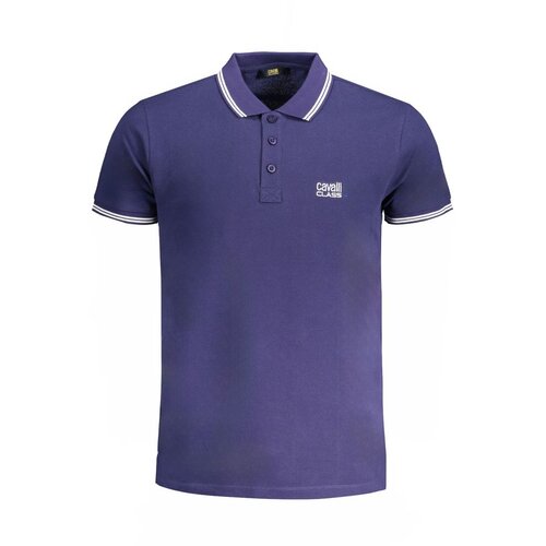 Cavalli Class Mu&amp;scaron;ka Polo Majica Kratkih Rukava Plava Slike