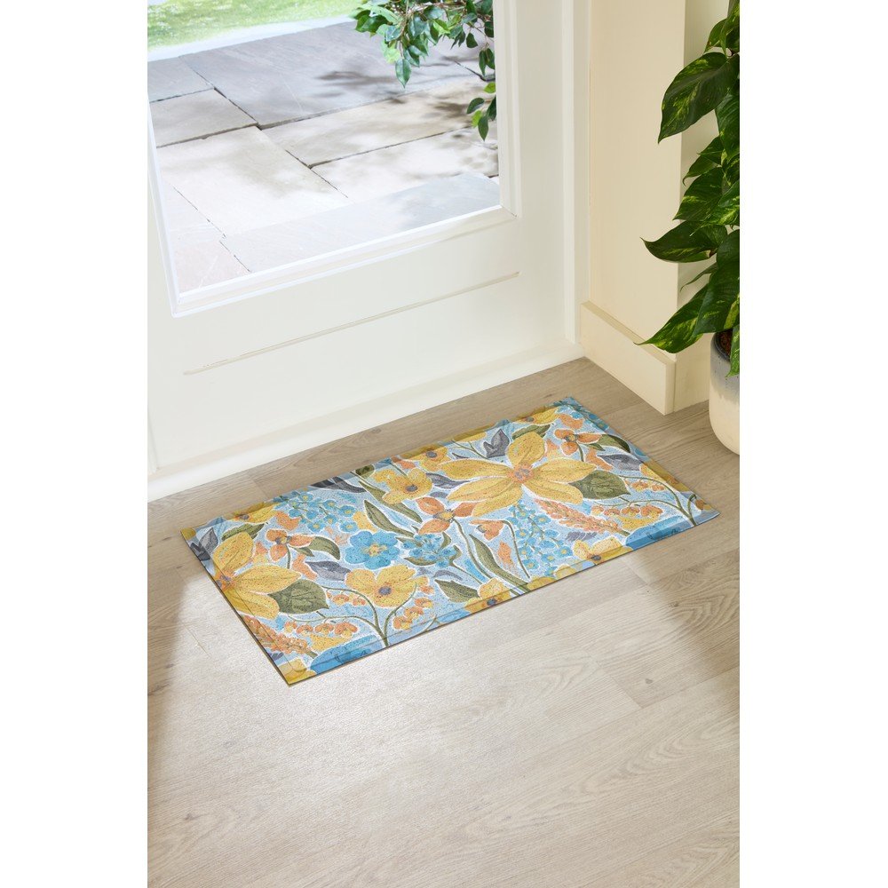 Artsy Doormats Otirač od PVC-a 40x70 cm Flowers &amp;ndash; Slike