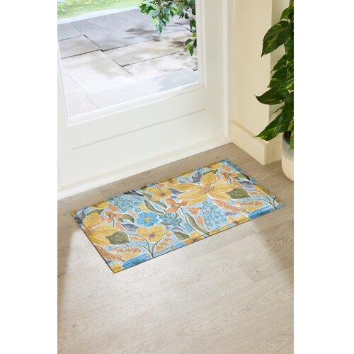 Artsy Doormats Predpražnik iz PVC-ja 40x70 cm Flowers &amp;ndash; Slike