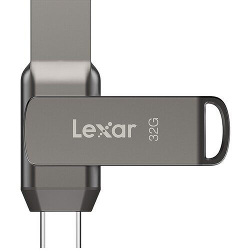 Lexar USB ključ JumpDrive Dual Drive D400 32 GB, USB 3.1 LJDD400032G-BNQNG Slike