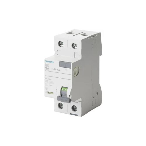 Siemens FID za&amp;scaron;titni prekidač 2-polni 25 A 0.03 A 230 V 5SV3312-6 Slike