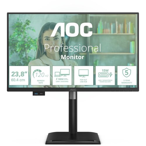 AOC 24P4CV computer monitor 60.5 cm (23.8) 1920 x 1080 pixels Full HD LED Black Cijene