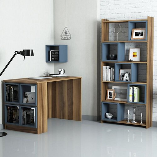 Hanah home radni sto i polica za knjige Box 845HCT3809 Slike