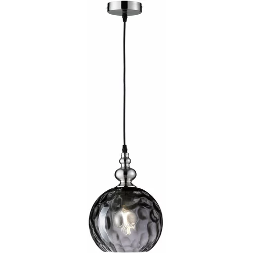 Fischer & Honsel viseća crna staklena svjetiljka Uller Lumi