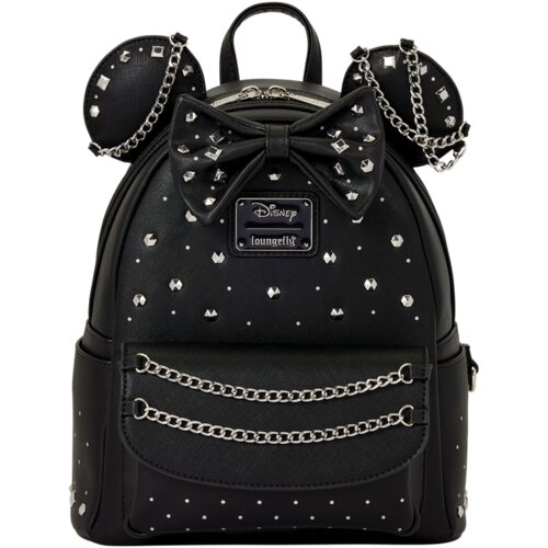 Loungefly mini ruksak Disney Minnie Mouse Studs &amp;amp; Chains 26 cm Slike