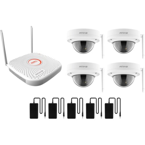 Amiko Home Set za video nadzor, 9ch, 4 x kamera, 2.0 Mpixel, WiFi &ndash; CCTV KIT 4800 Cijene