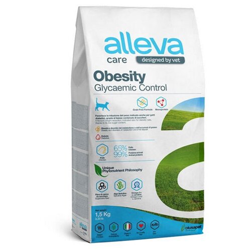 Alleva hrana za mačke dijetalna 1,5kg Glycemic Control Adult Care ALP10271 Slike