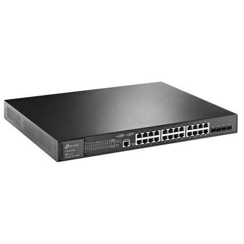 Tp-link 24-portni gigabit jetstream poe switch 4 10G sfp Slike