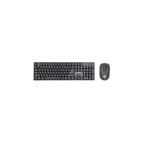 Manhattan Tastatura+mi&scaron; Wireless 178990 US, crna Cene