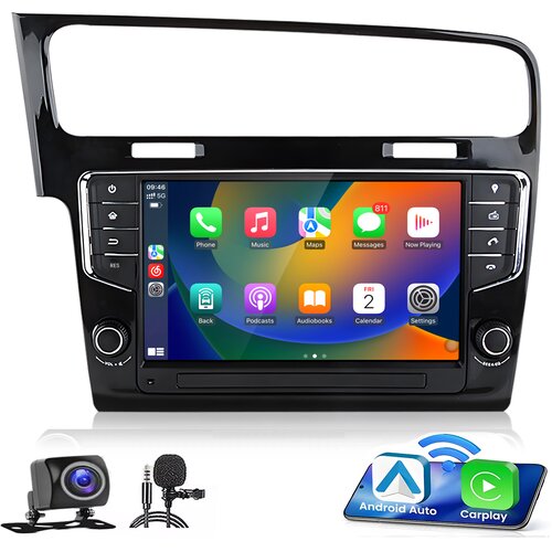 JUNSUN 9" Avtoradio Carplay za VW Golf VII MK7 2013-2020 GPS Navi WIFI BT DAB+ 32G +KAM DSP FM SWC 2+32GB, (22127977) Cene