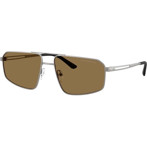 Emporio Armani EA2173 303273 ONE SIZE (59) Srebrna/Rjava Slike