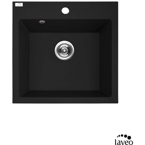 LAVEO Granitna sudopera Alena 49x49cm Mat Crna Cene