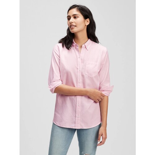 GAP Shirt V-Fitted Boyfriend Oxf - Women Cijene
