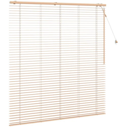  Venecijanska roleta Izgled hrasta 160 x 160 cm 35 mm Slike