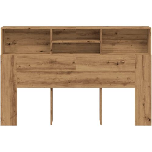  s uzglavljem Artisan hrast 180x19x103,5 cm Konstruirano drvo Slike