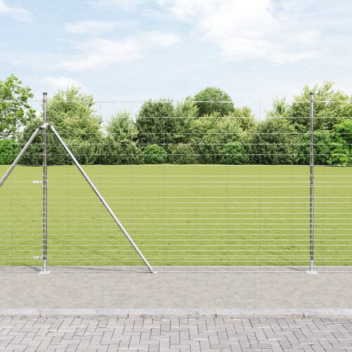 vidaXL poljska ograja 1.6x25 m Galvanizirano jeklo Cene