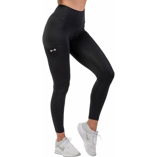 NEBBIA Ženske helanke Active High Waist Smart Pocket Black Cene