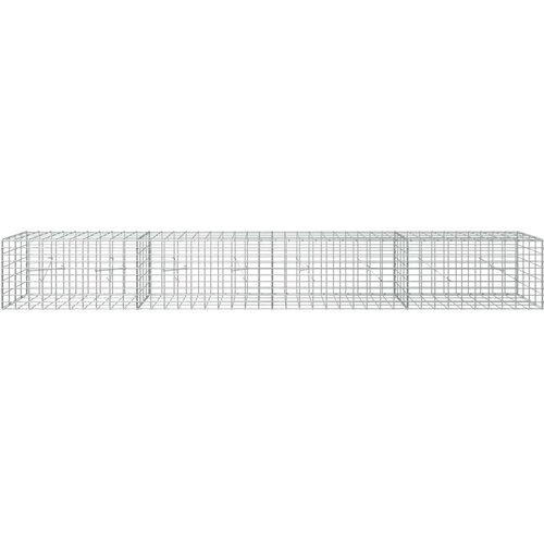  Gabion s žicom debljine 3 5 mm i mrežom 5x10 cm 400x20x50 cm - 20 cm 50 cm 400 cm Slike