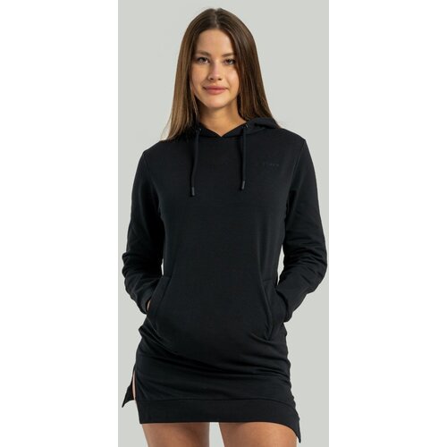STRIX Ženska dukserica ALPHA Longline Black - STRIX Cene