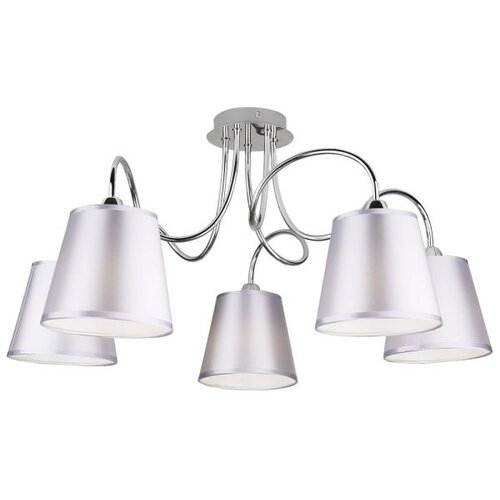Candellux luster/visilica-luk viseća lampa 5X40W E14 hrom Cene