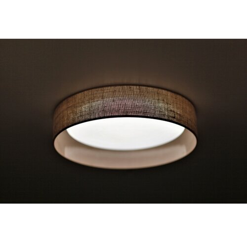  Duolla - LED plafonsko svetlo ROLLER LED/24W/230V, prečnik 45 cm, svetlo braon Slike