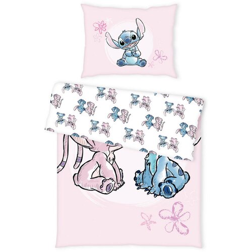 Lesnina XXXL POSTELJNINA Disney Stitch 140/200 cm renforc&amp;eacute; večbarvno Slike