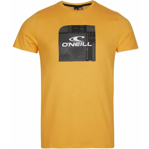 O'neill CUBE HYBRID T-SHIRT Muška majica kratkih rukava, žuta, veličina