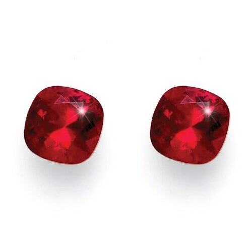 Ženske oliver weber fire scarlet ste mindjuŠe sa crvenim swarovski kristalom ( 23001.276 ) Slike