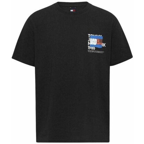 Tommy Hilfiger muška majica sa logom na leđima THDM0DM18271-BDS Slike