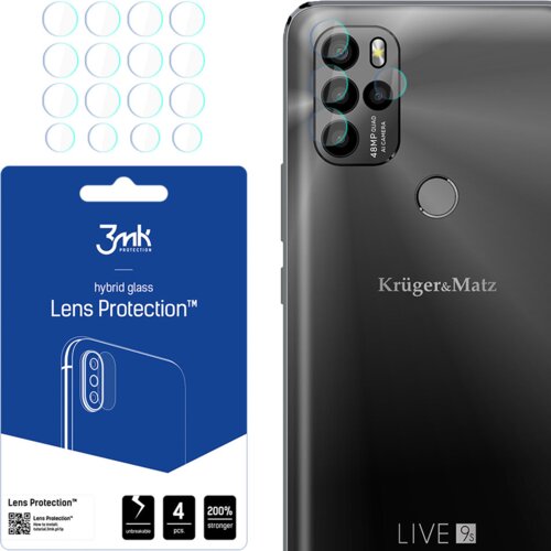 3mk KRUGER &amp;amp; MATZ LIVE 9S ZA&amp;Scaron;ČITA LEČ KALJENO STEKLO ZA TELEFON, (22000972) Slike