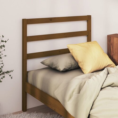 vidaXL Uzglavlje za krevet boja meda 81 x 4 x 100 cm masivna borovina Cijene
