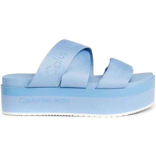 Calvin Klein Jeans Športni sandali - Modra