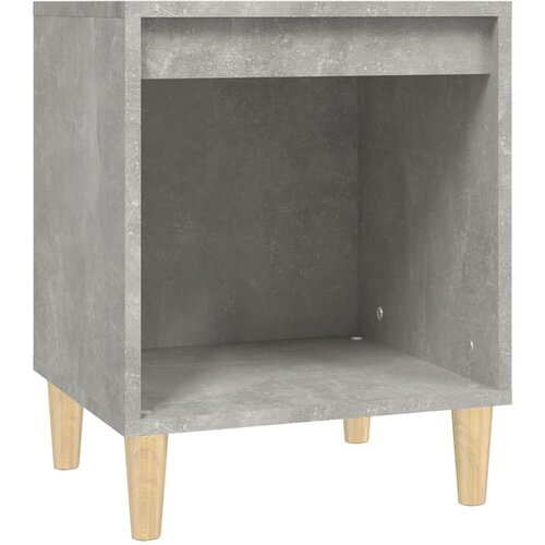  Noćni ormarići 2 kom siva boja betona 40x35x50 cm Slike
