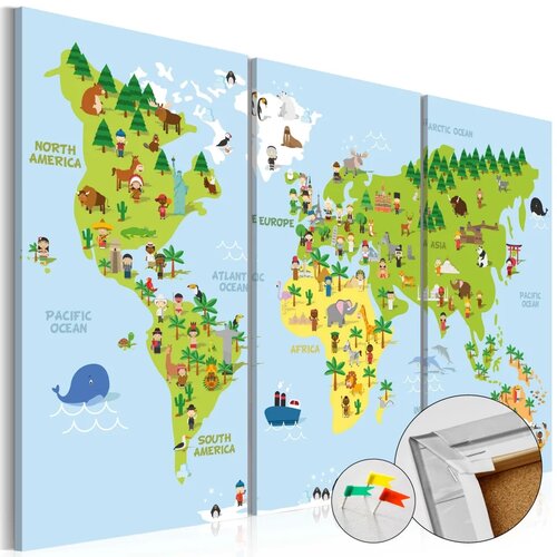  Slika na plutenoj podlozi - Children\'s World 120x80 Cijene