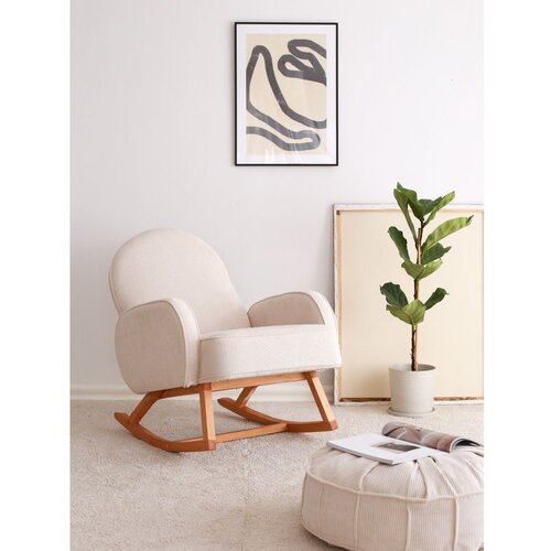 Atelier Del Sofa Fotelja Yoko 75x91x91cm Bijela Cene