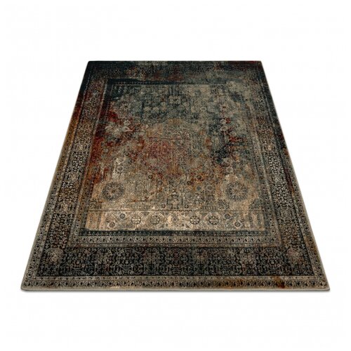 RugsX Preproga volna OMEGA MAMLUK Kvadrat - Rozeta vintage smaragdni 200x200 cm, (22107785) Cene