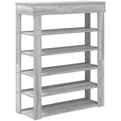 VidaXL stalak za cipele boja hrasta 80x30x98 cm konstruirano drvo Slike