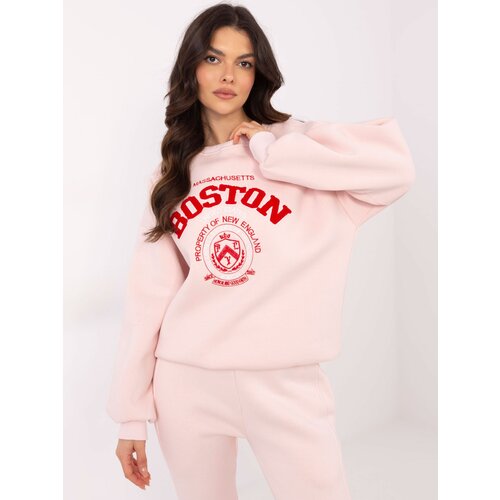 My Red Lips Sweatshirt-EM-BL-617-15.51P-light pink Cene