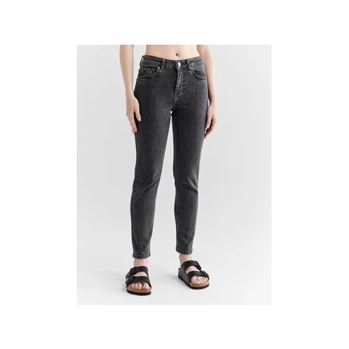 AMERICANOS Jeans hlače Boston Črna Slim Leg