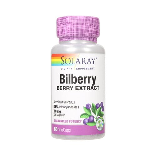 Solaray izvleček borovnice (Bilberry) Cene