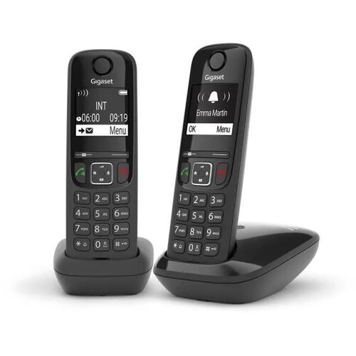 Gigaset Brezžični telefon AS690 DUO z dvema slušalkama, (5000557870) Cene