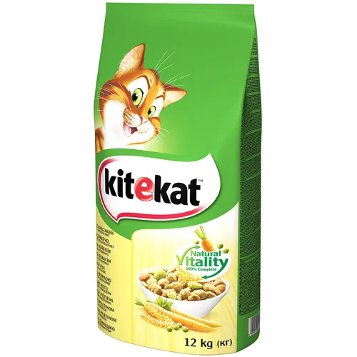 Kitekat Adult piletina i povrće - 2 x 12 kg