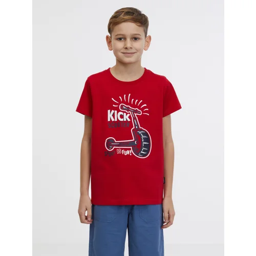 SAM73 Red boys' T-shirt SAM 73 Bluto