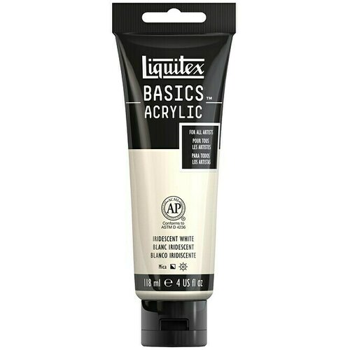 LIQUITEX Basics Akrilna boja (Iridescentna bijela, 118 ml, Tuba) Cijene