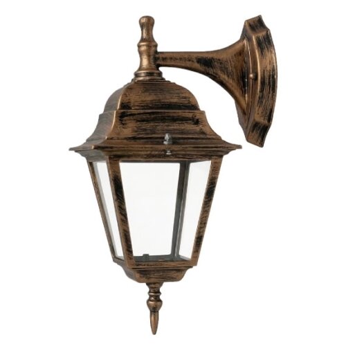 Arte ILLUMINA kvadratna zidna ba&scaron;tenska svetiljka E27, IP44, bronza 154-55107 Cene