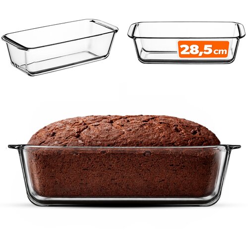KADAX steklen pekač za kruh 28,5 cm, odporen proti pečici, (5000354137) Cene