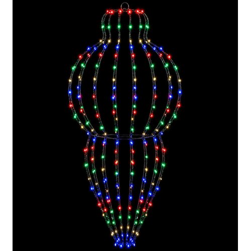  Božićni vrh svjetla 2 kom. 640 LED lampica Vi&amp;scaron;ebojno Slike