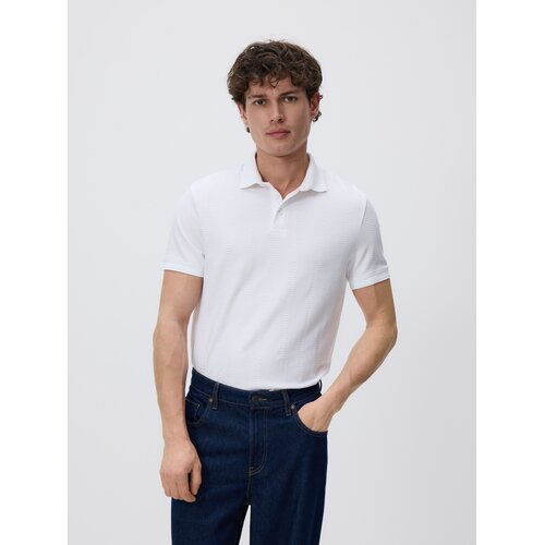 Reserved Slim polo-majica - bijela Cijene